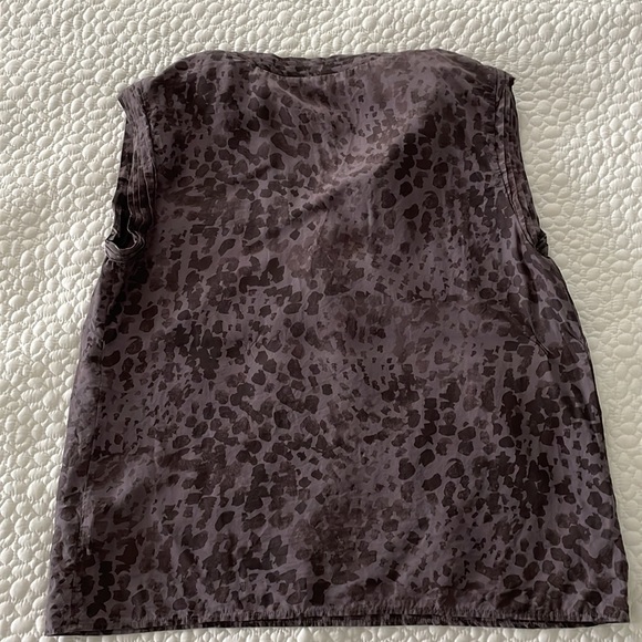 Halogen Cap Sleeve Silk Blend Blouse - Picture 5 of 7